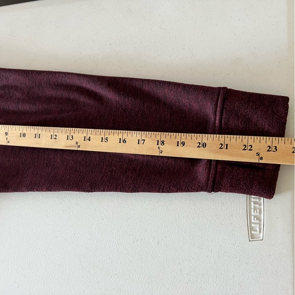 Burton Men's Oak Full-Zip Hoodie Utility Technical Dryride Heather Burgundy S - Picture 13 of 15